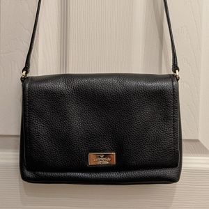NWOT Black Kate Spade Leather Crossbody Bag